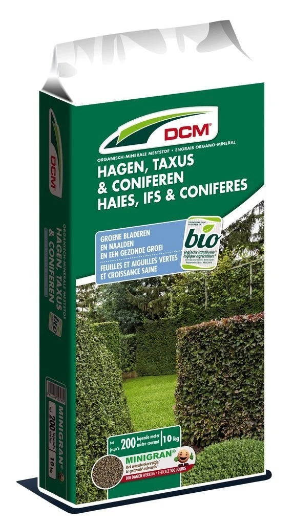 DCM Meststof Hagen, Taxus & Coniferen (MG) (10 kg) DCM Meststof Hagen, Taxus & Coniferen (MG) (10 Kg) -Plantenverzorgings Winkel dcm meststof hagen taxus coniferen 1586240813 l