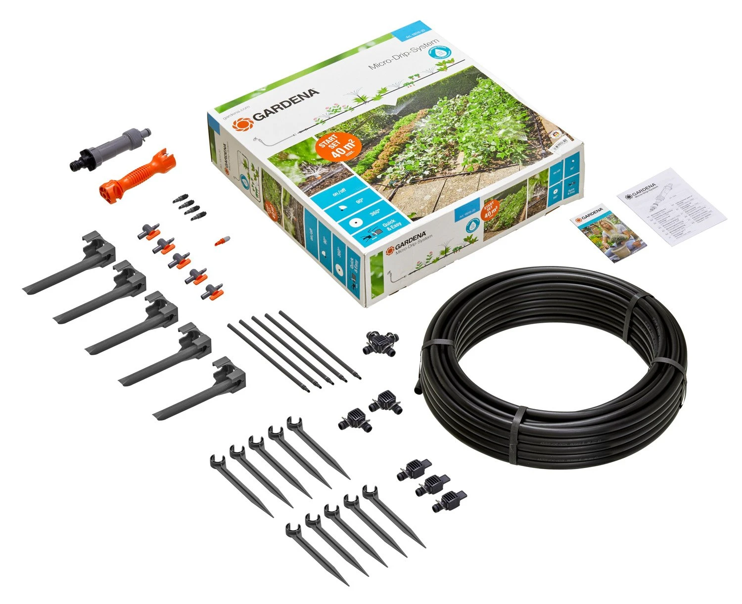GARDENA Micro-Drip-System startset bloembed GARDENA Micro-Drip-System Startset Bloembed -Plantenverzorgings Winkel gardena startset micro drip system bloembed 1500x1222 640af4f969a57 l